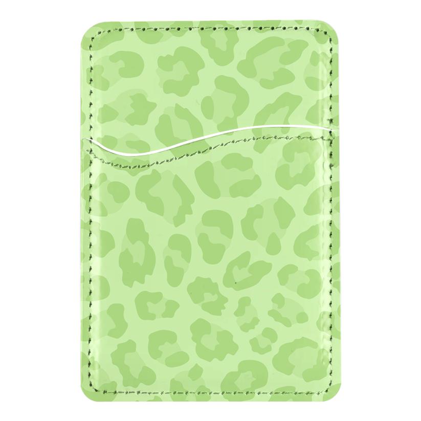 Katydid Leopard MagSafe Card Holder