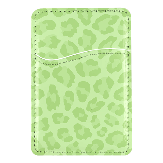 Katydid Leopard MagSafe Card Holder