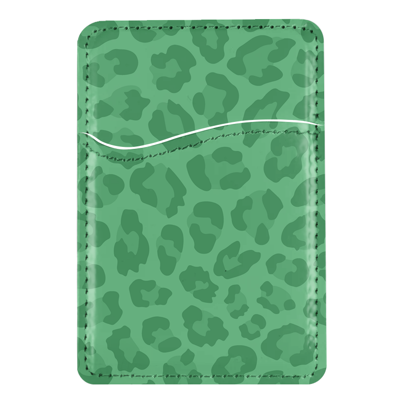 Emerald City Leopard MagSafe Card Holder