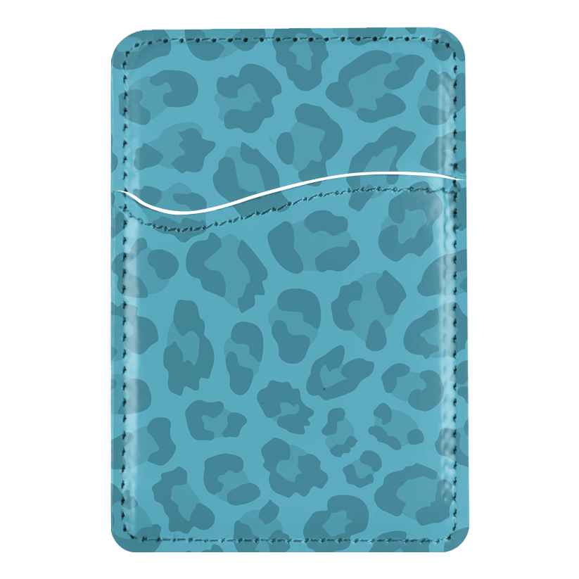 Mermaid Jewel Leopard MagSafe Card Holder