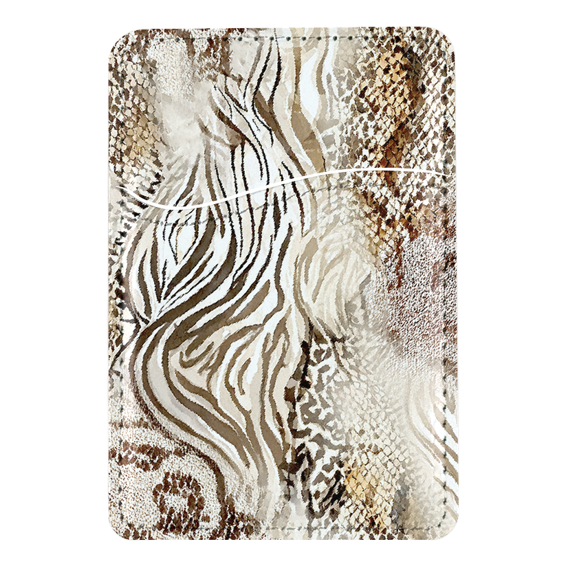 Cream Wild Thing MagSafe Card Holder