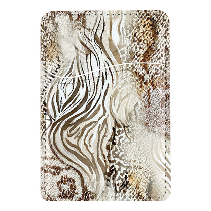 Cream Wild Thing MagSafe Card Holder