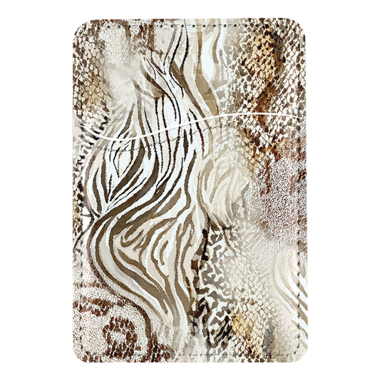 Cream Wild Thing MagSafe Card Holder
