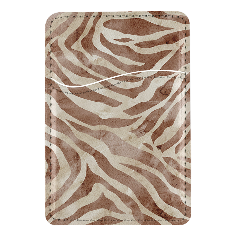 Tawny Tiger MagSafe Card Holder
