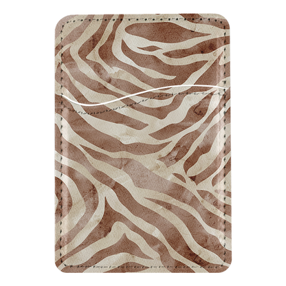 Tawny Tiger MagSafe Card Holder