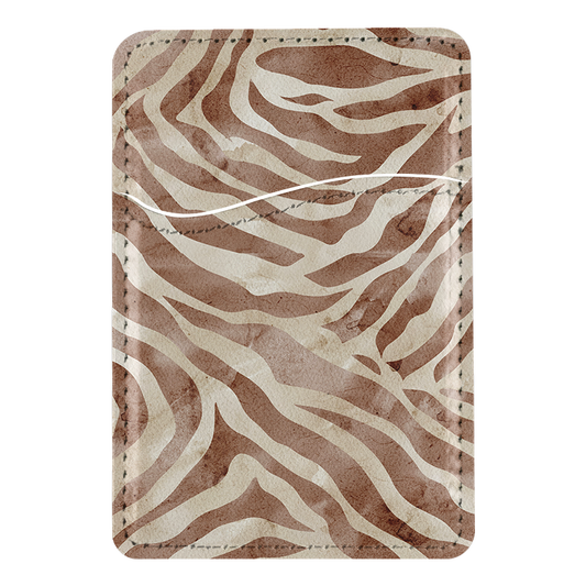 Tawny Tiger MagSafe Card Holder