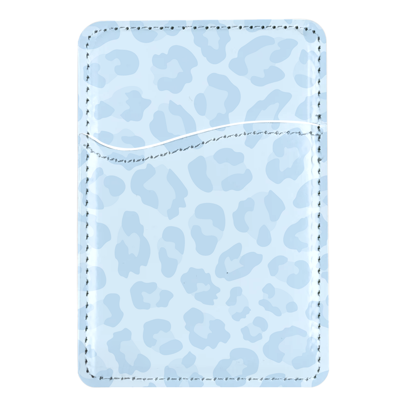 Cloud 9 Leopard MagSafe Card Holder
