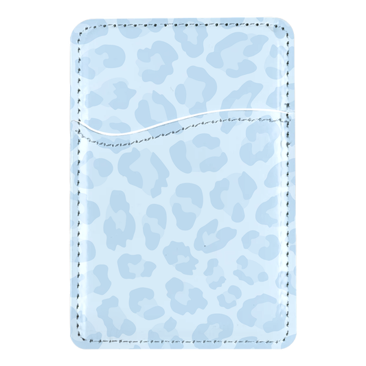 Cloud 9 Leopard MagSafe Card Holder