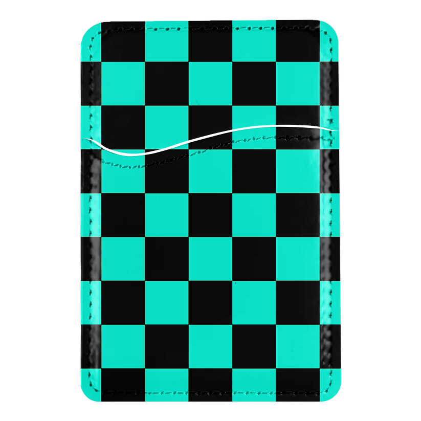 Bermuda Checkers MagSafe Card Holder