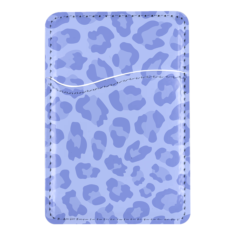 Bluebell Leopard MagSafe Card Holder
