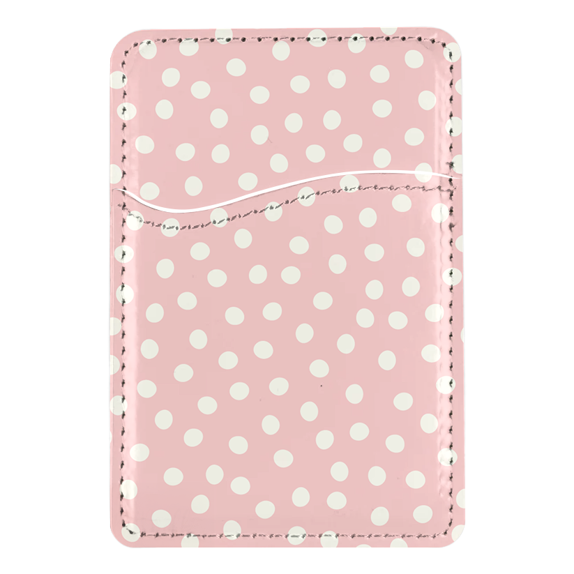 Pinky Swear Dots MagSafe Card Holder
