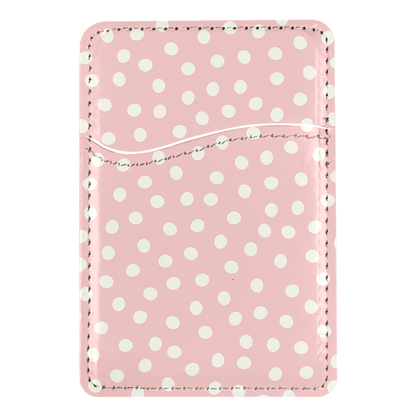 Pinky Swear Dots MagSafe Card Holder