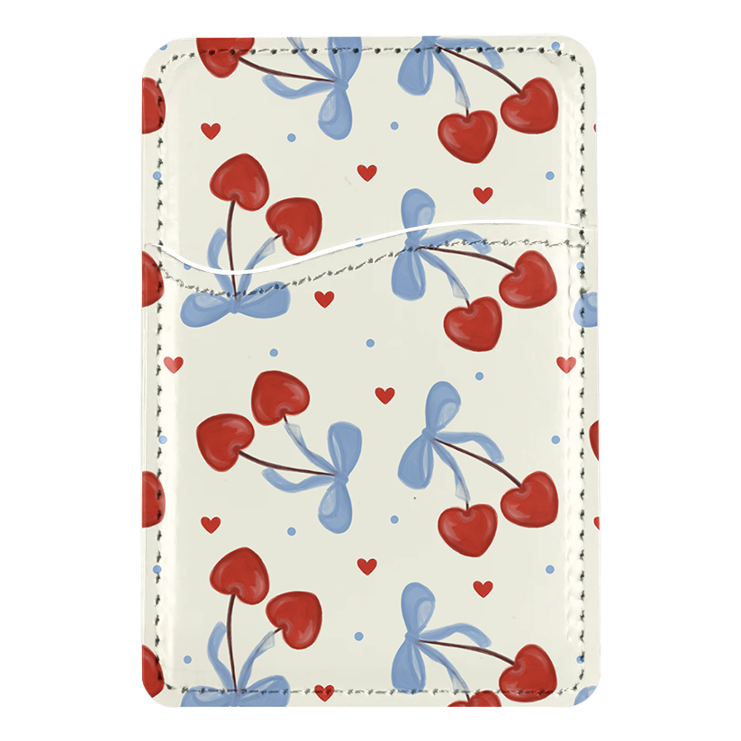 Cherry Cute MagSafe Card Holder