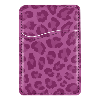 Velvet Leopard MagSafe Card Holder