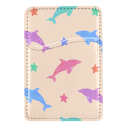 Dolphin Dive MagSafe Card Holder