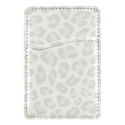 Dust Bunny Leopard MagSafe Card Holder