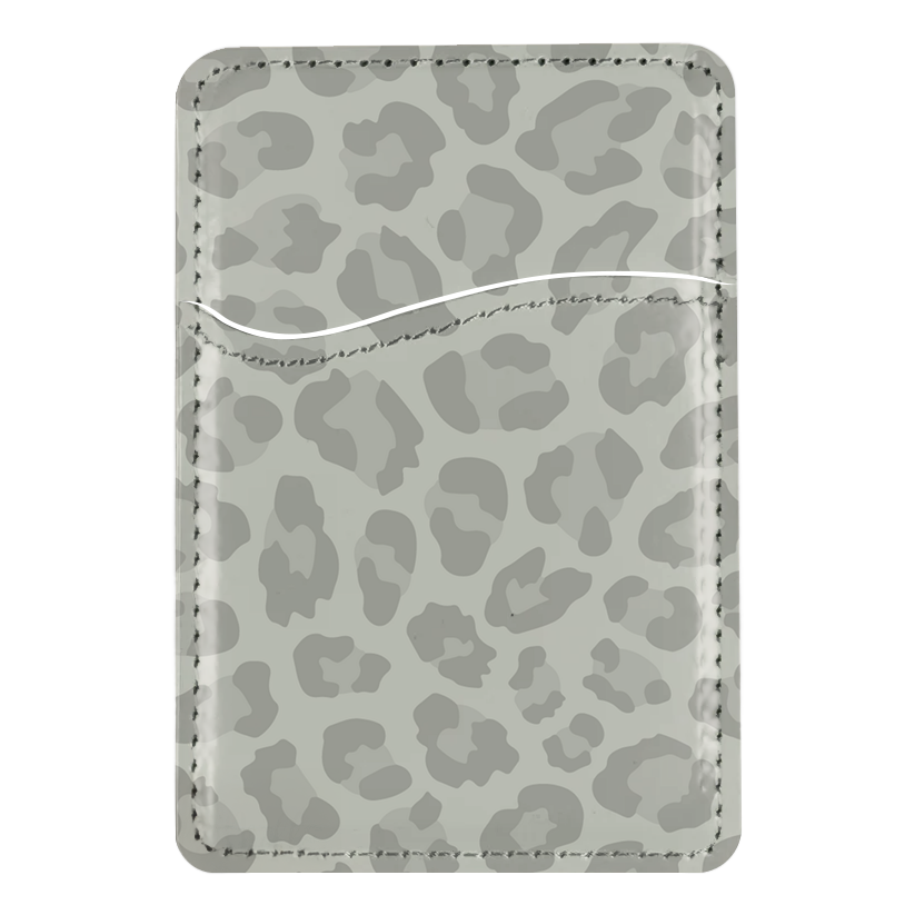 River Rock Leopard MagSafe Card Holder