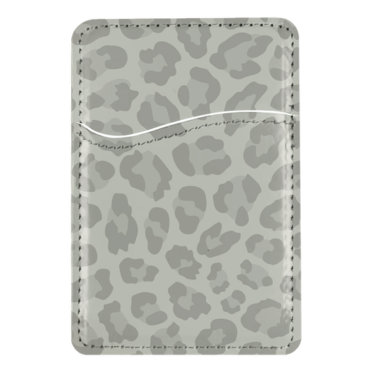 River Rock Leopard MagSafe Card Holder
