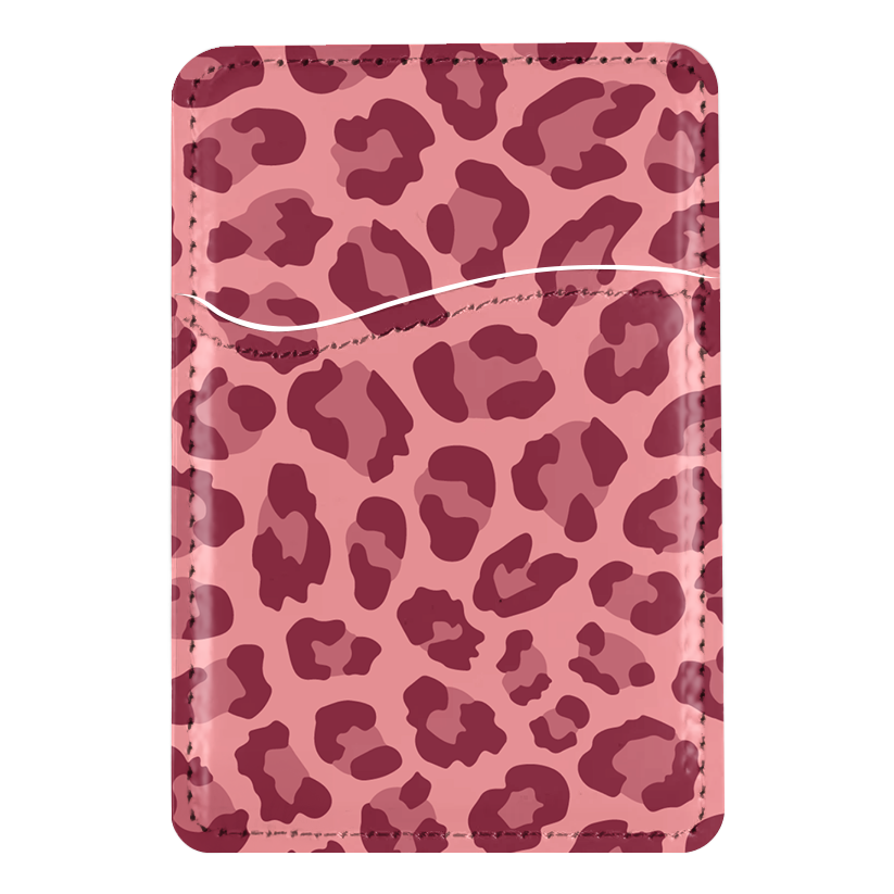 Love Leopard MagSafe Card Holder