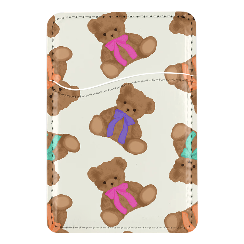 Teddy Ties MagSafe Card Holder