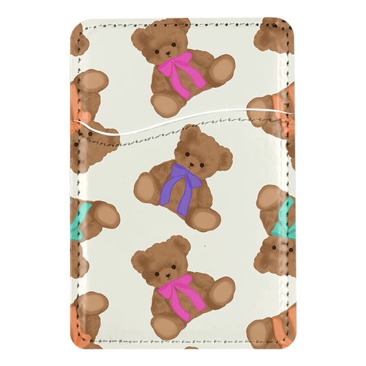 Teddy Ties MagSafe Card Holder