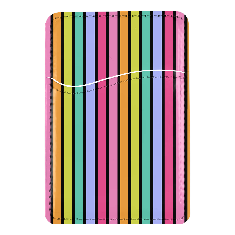 Rainbow Stripes MagSafe Card Holder