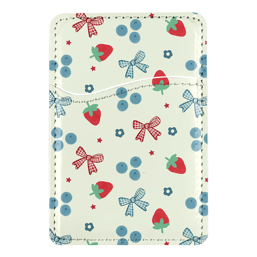 Berries & Bows MagSafe Card Holder