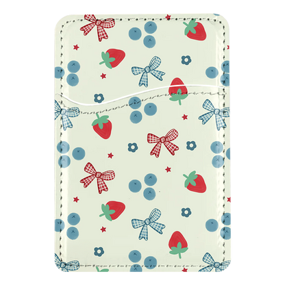 Berries & Bows MagSafe Card Holder