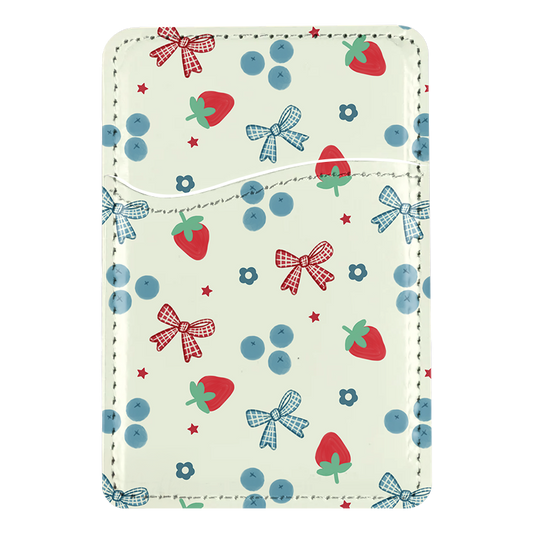 Berries & Bows MagSafe Card Holder