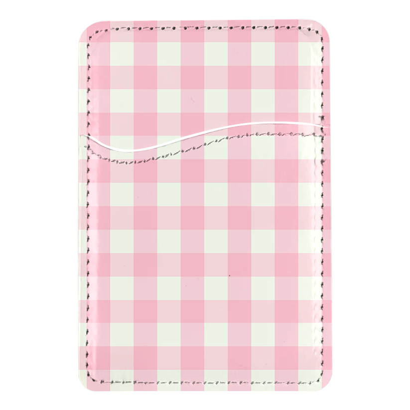 Cupcake Gingham MagSafe Card Holder