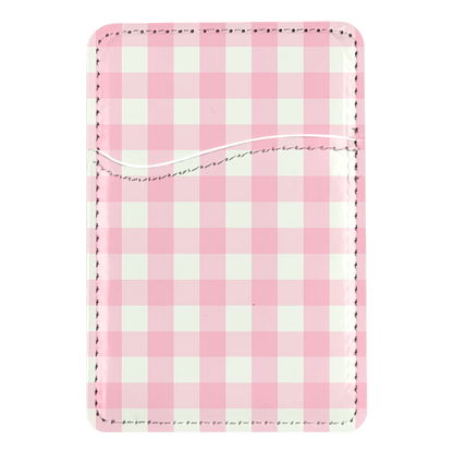 Cupcake Gingham MagSafe Card Holder