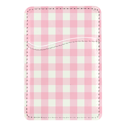 Cupcake Gingham MagSafe Card Holder
