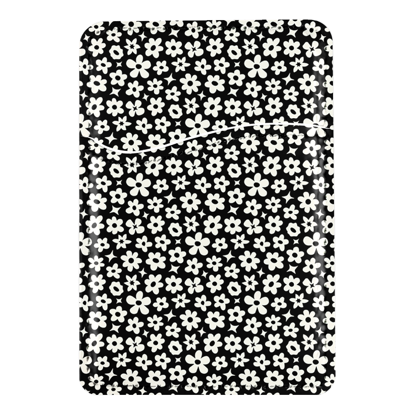 Onyx Little Blooms MagSafe Card Holder
