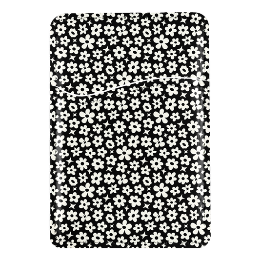 Onyx Little Blooms MagSafe Card Holder
