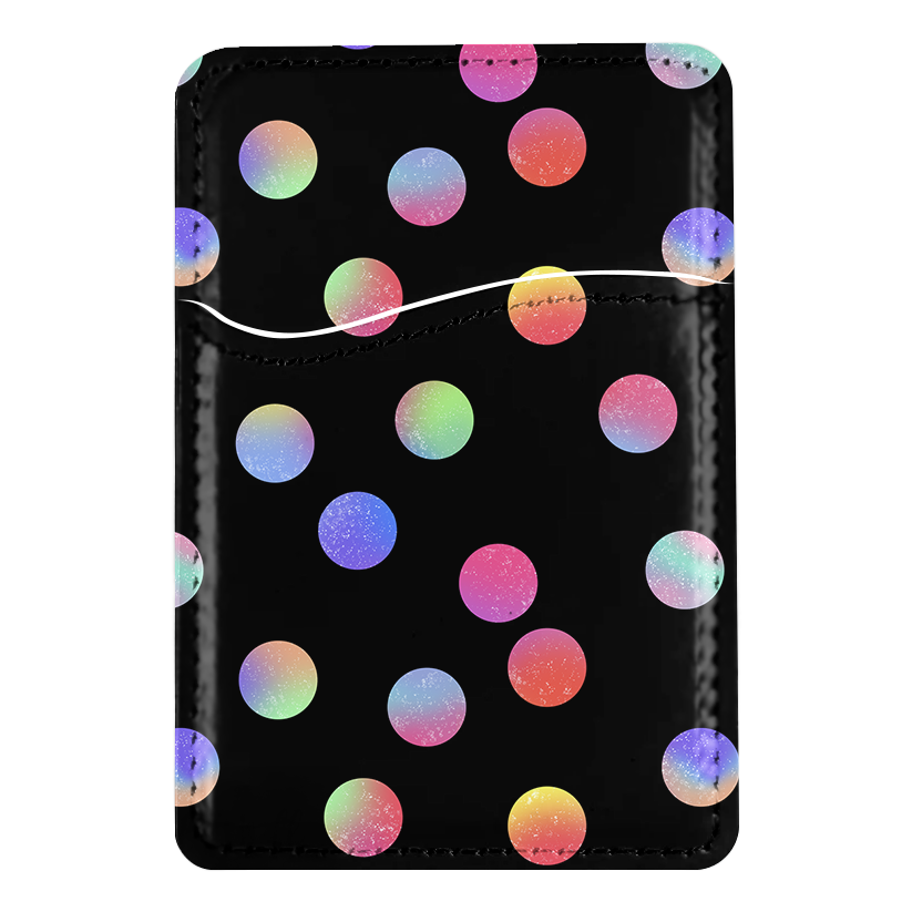 Ditzy Dots MagSafe Card Holder