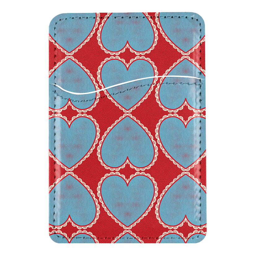 Heritage Hearts MagSafe Card Holder