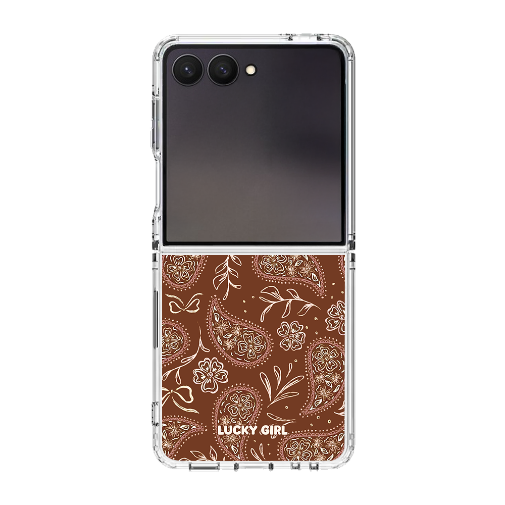 Prairie Paisley Clear Case Insert