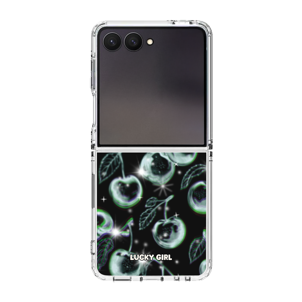 Chrome Cherries Clear Case Insert