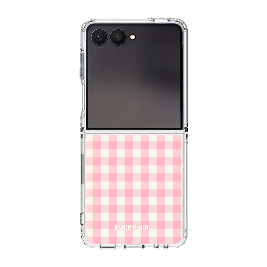 Cupcake Gingham Clear Case Insert
