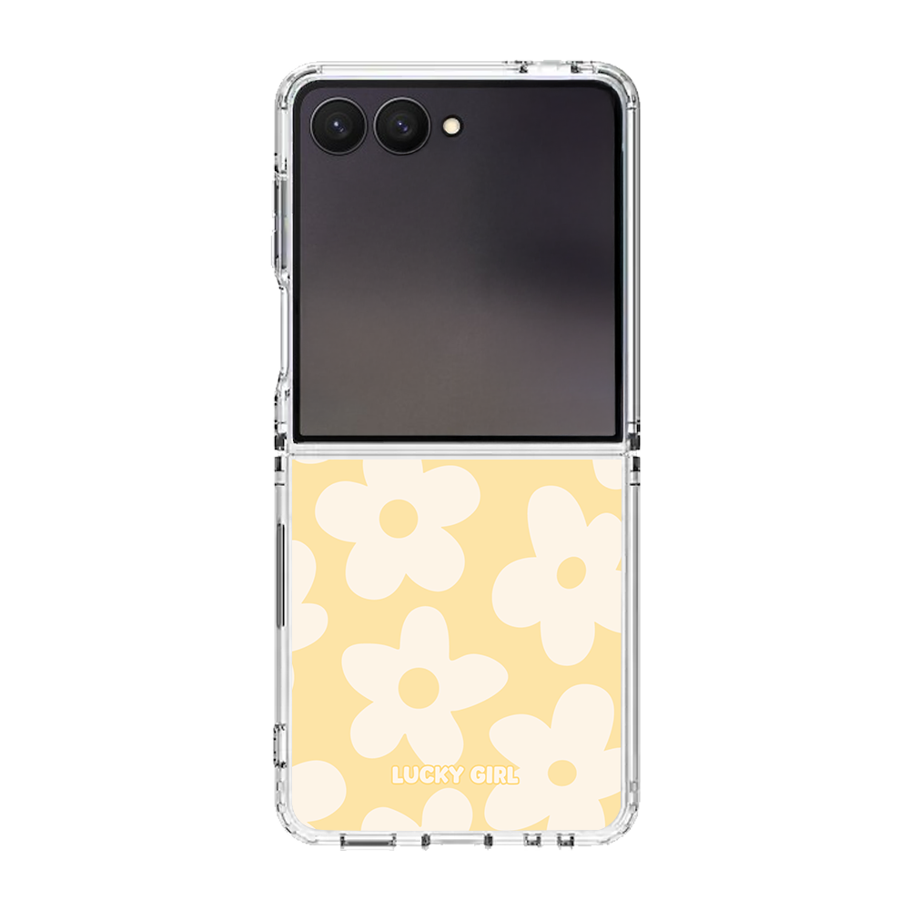 Banana Whispers Big Blooms Clear Case Insert