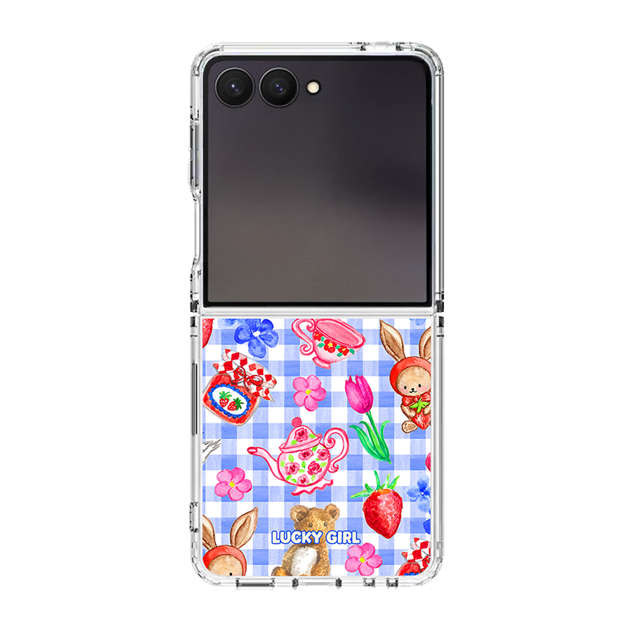 Gingham Goose Clear Case Insert