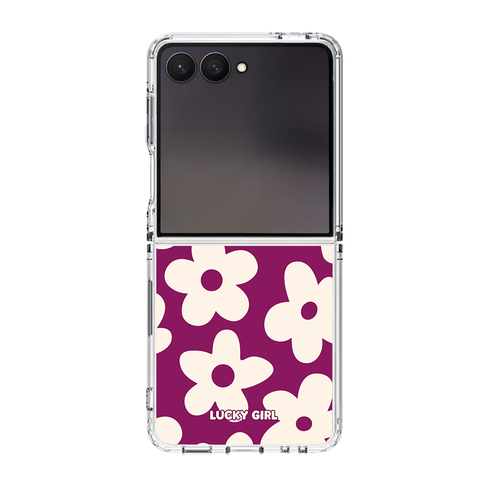 Velvet Big Blooms Clear Case Insert
