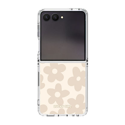 Vanilla Milkshake Big Blooms Clear Case Insert