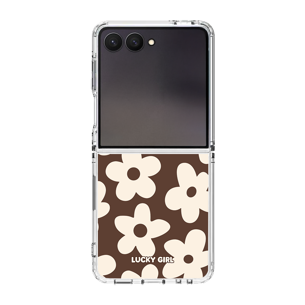 Espresso Big Blooms Clear Case Insert