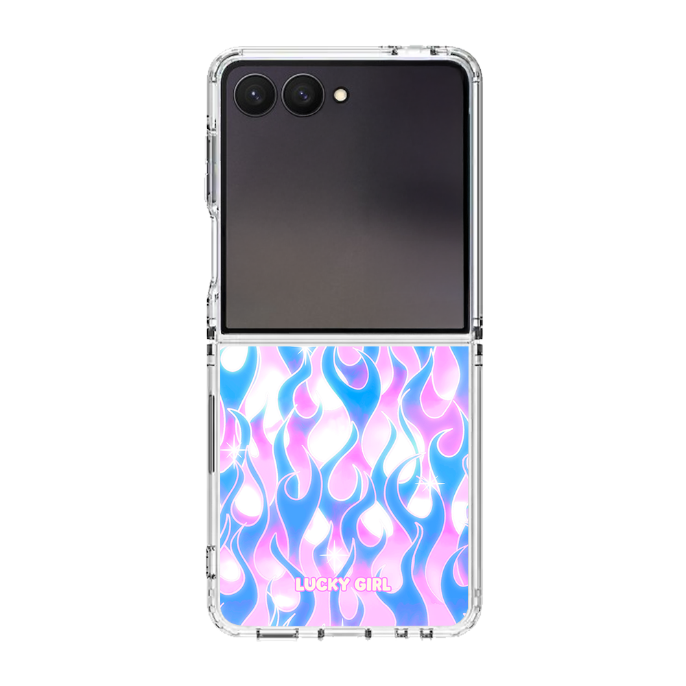 Ultraviolet Flames Clear Case Insert