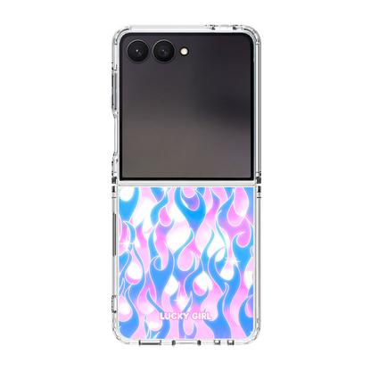 Ultraviolet Flames Clear Case Insert