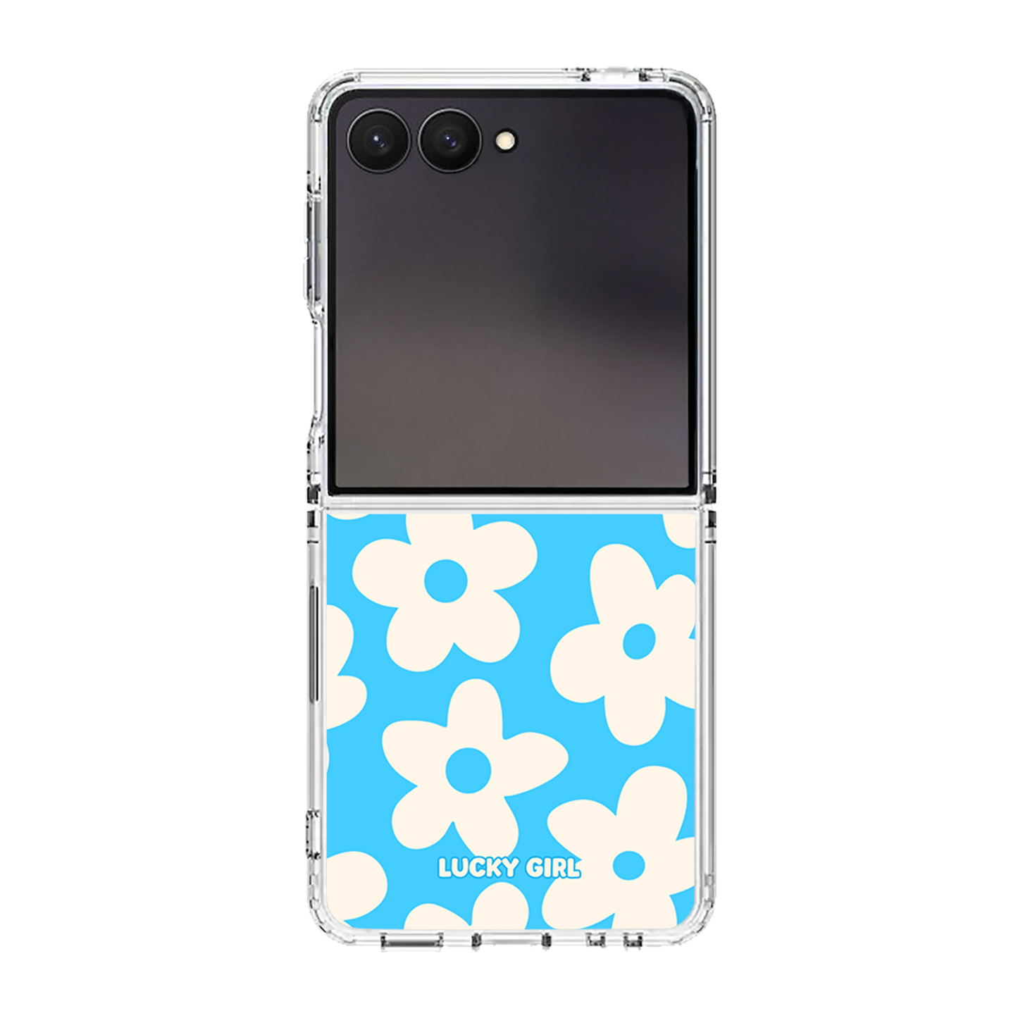 Sky Big Blooms Clear Case Insert