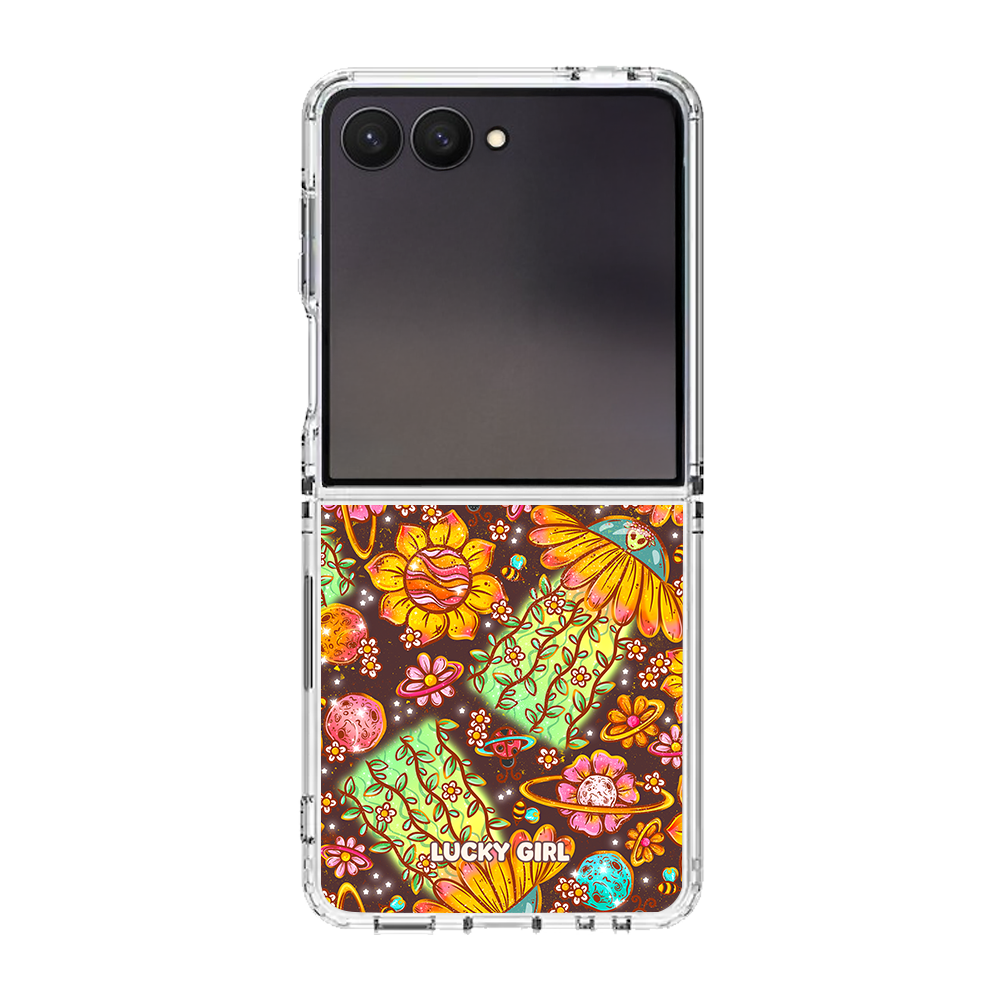 Beam Me Up Blossoms Clear Case Insert
