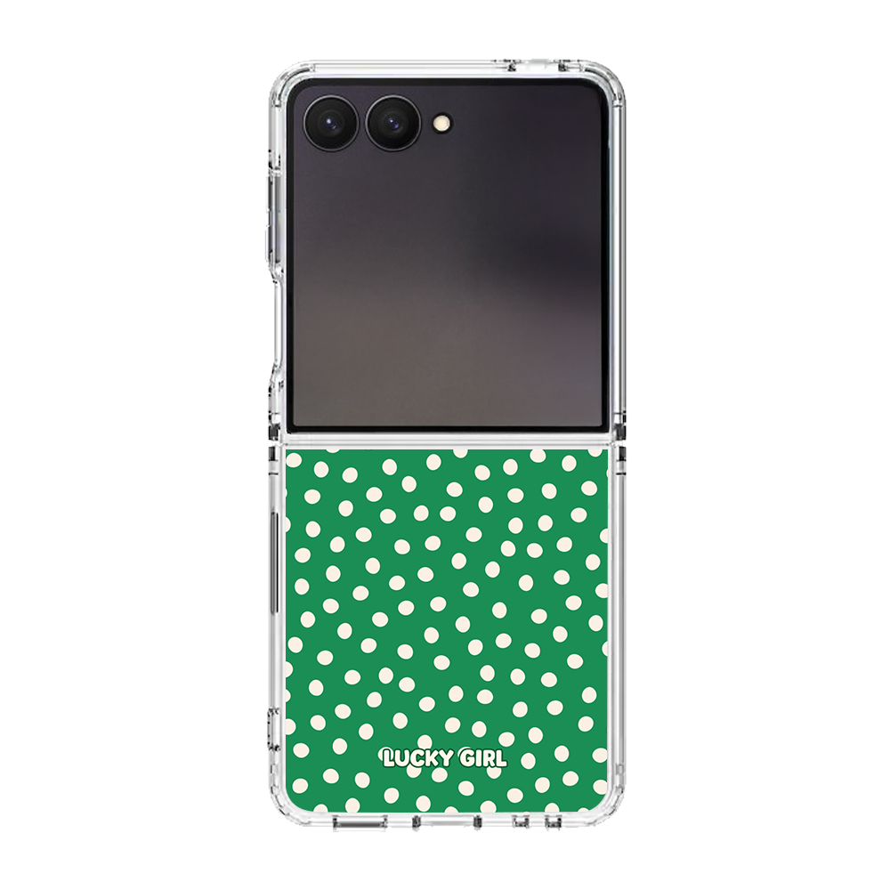 Emerald City Dots Clear Case Insert