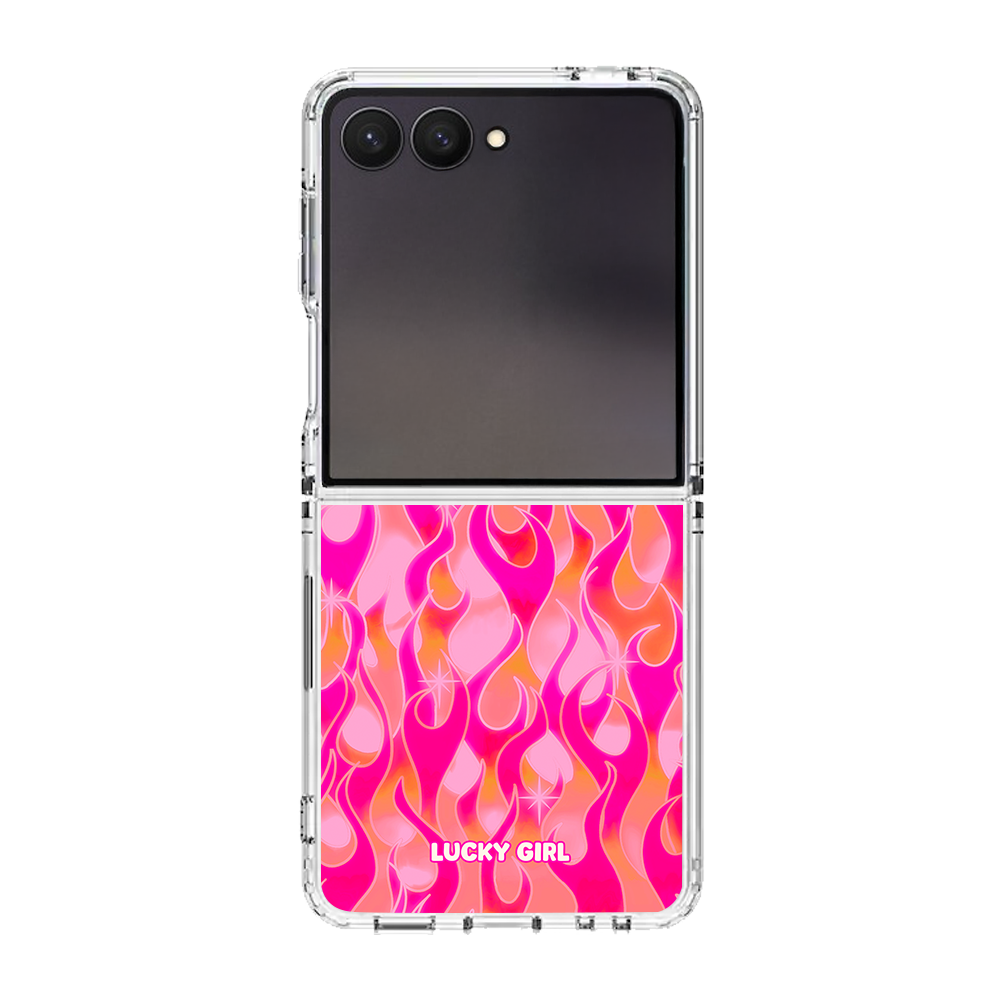 Fever Flames Clear Case Insert